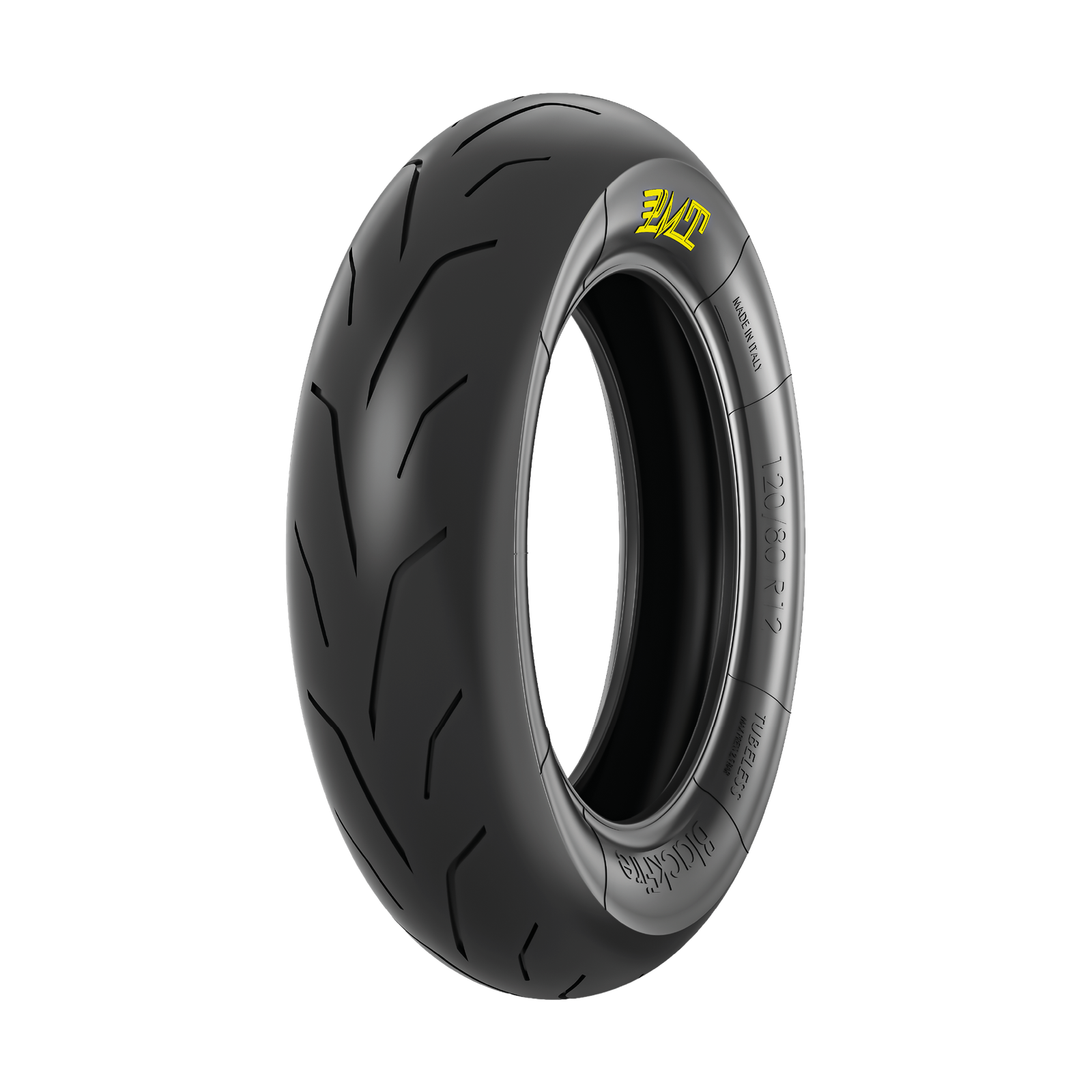 Pneu PMT 120/80R12 hard H semi-slick “Blackfire”