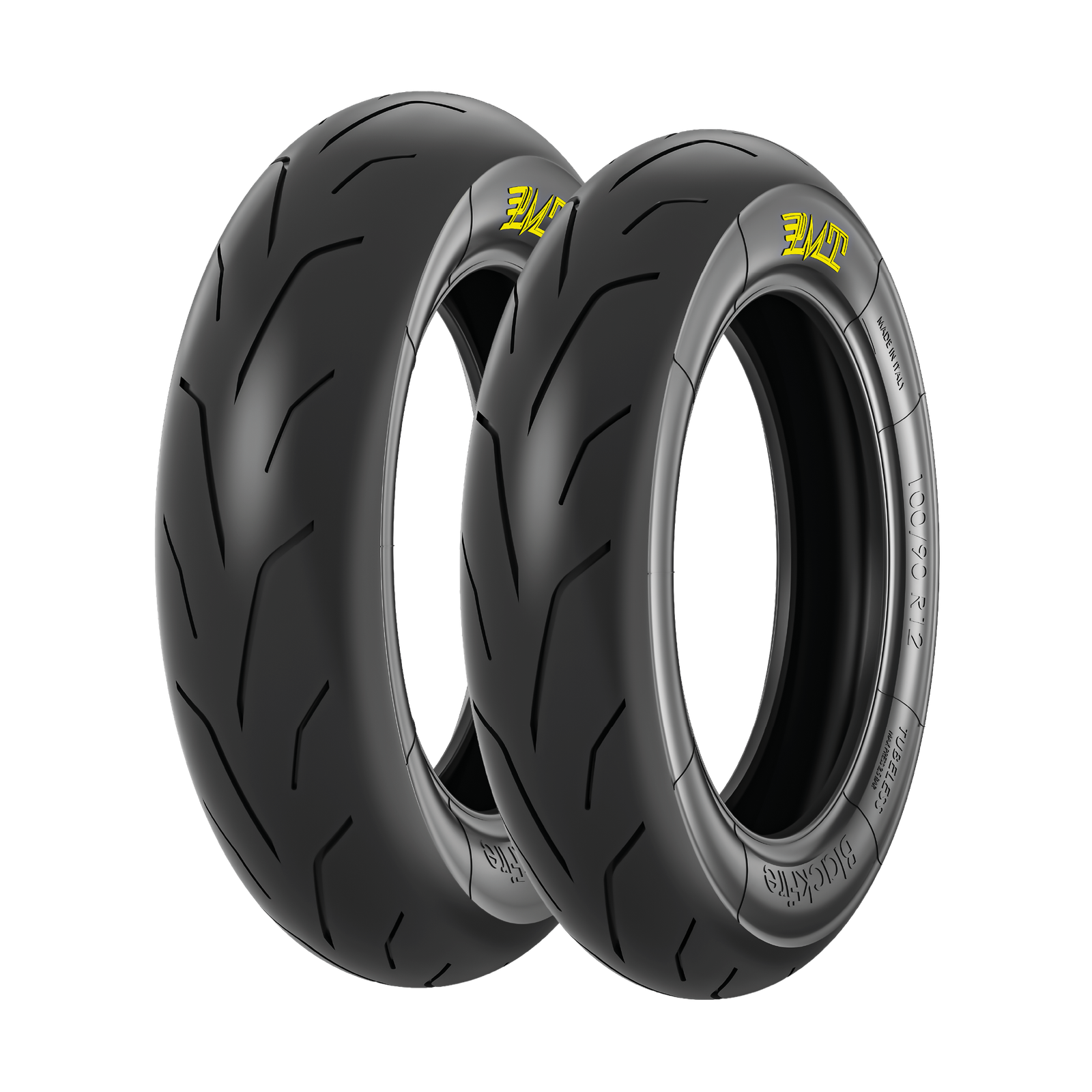 TRAIN PNEU PMT 12" Semi-slick BLACKFIRE R+R