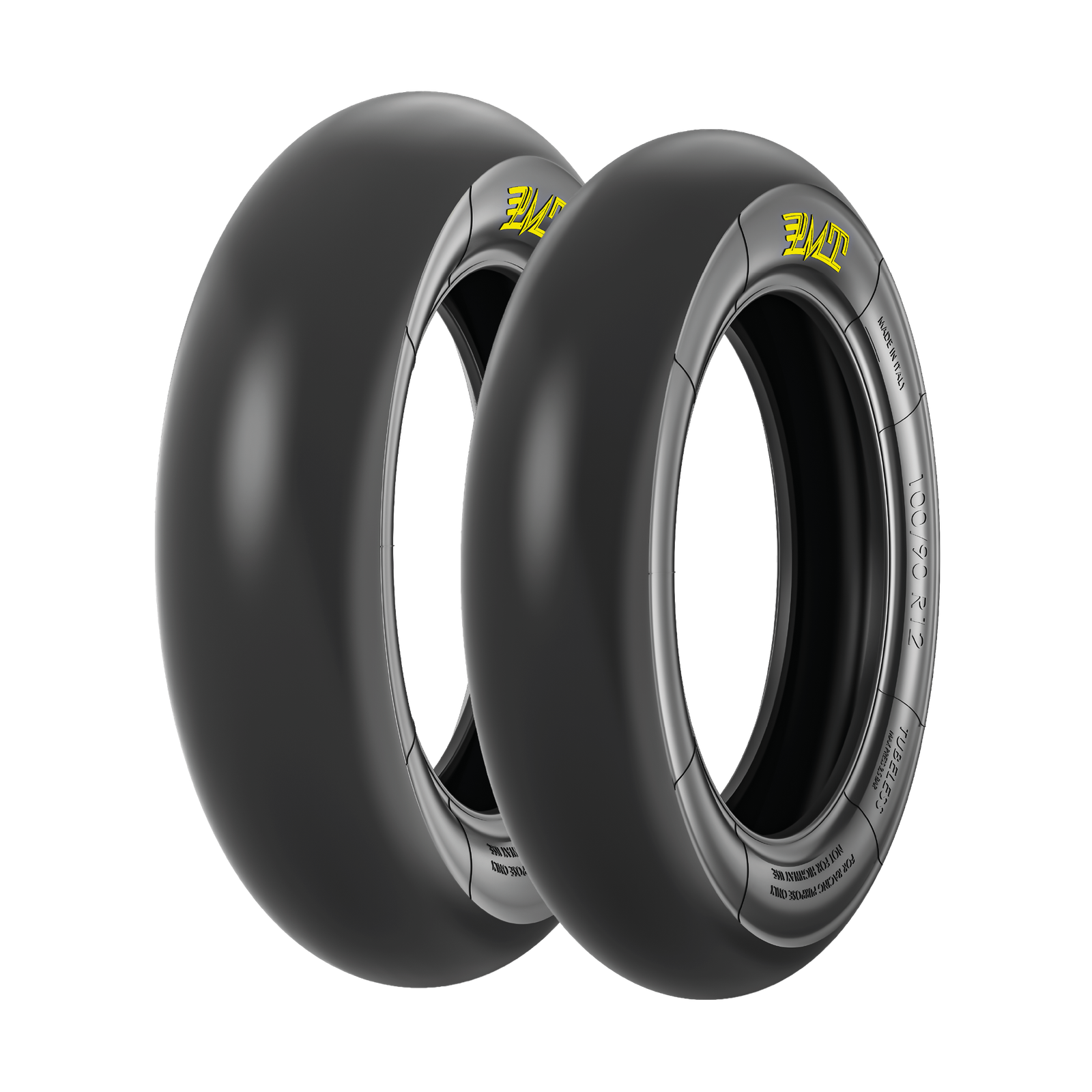 TRAIN PNEU PMT 12" SLICK S+M